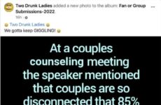 We gotta keep giggling!