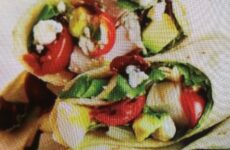 Zesty Cobb Salad Wraps