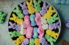 Easter Peeps Skillet Smores