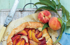 Peachy Divinity Icebox Pie