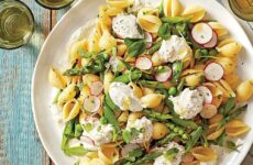 Unexpected Pasta Shells with Spring Veggies