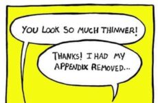 You look so much thinner!