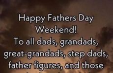 Enjoy those priceless Fathers and Dads!