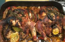 Fabulous Lemon Roasted Whole Chicken
