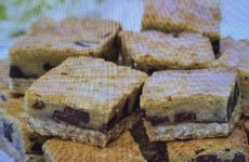 Paula Deen's Shortbread Blondie Bars