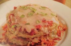 Stacked Eggplant Parmesan