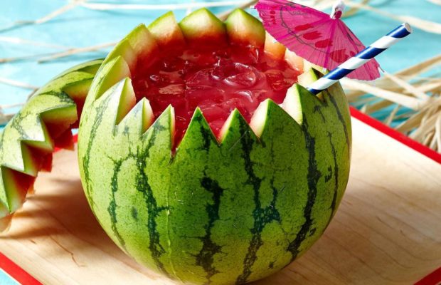 Refreshing Watermelon Rum Punch