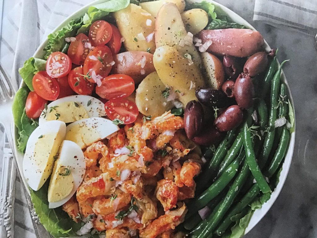 Satisfying Crawfish Nicoise Salad