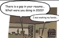 There is a gap in your resume....