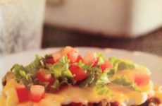 Baked Layered Enchilada Dish