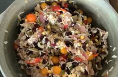 Cuban Rice, Bean, Corn Side Dish