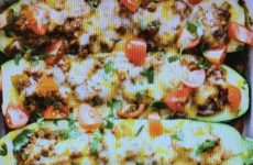 Taco Stuffed Zucchini Boats