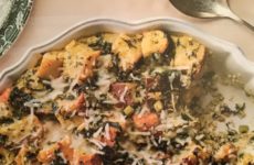 Wonderful Oysters Rockerfeller Bread Pudding