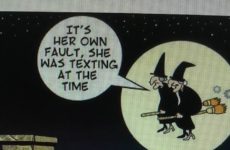 It's her own fault...