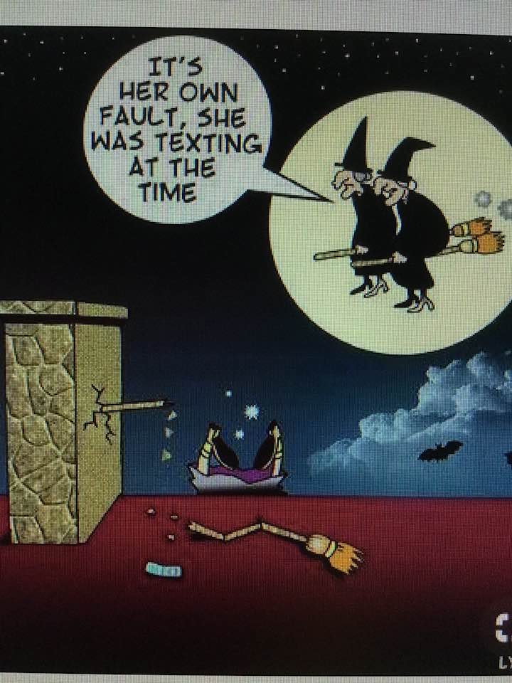 It's her own fault...