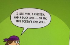 This doesn't end well!