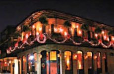 Christmas in the French Quarter.