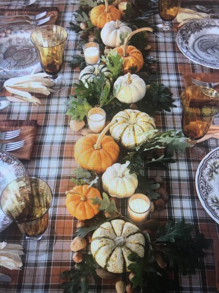 Decorative Fall Table