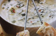 Fancy Spinach-Artichoke Fondue