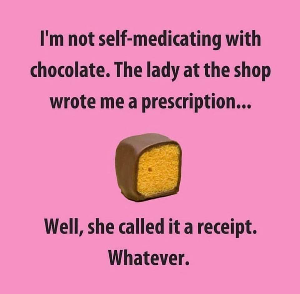 I'm not Self-medicating....