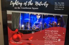 Lighting of the Nativity and The Oaks