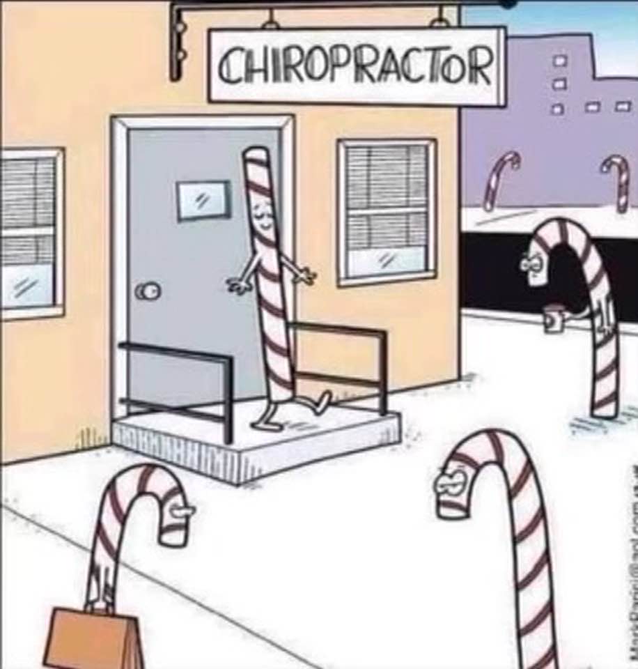 Chiropractor relief!