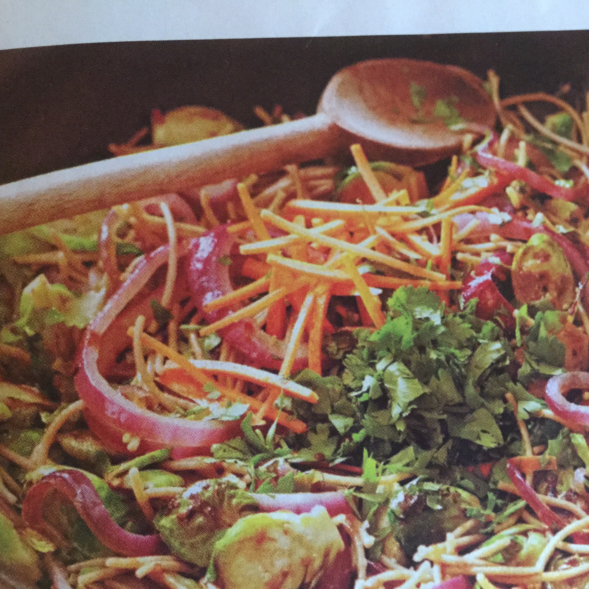 Tempting Brussels Sprout and Noddle Stir Fry