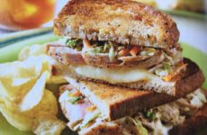 Versatile Tuna Reuben with Mustard Slaw