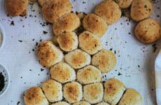 Festive Pull-apart Easter Bunny Bread