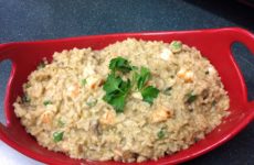 Alice's Easy Shrimp and Mushroom Risotto