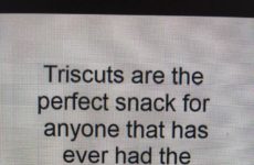 Triscuts....
