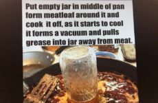 Today’s Tip Is How To Rid Grease Buildup In Your Dish!