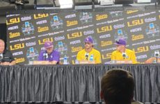 “Everyone in the locker room pretty much forgot about it already.” @LSUbaseball Dylan Crews and Gavin Dugas adamant this game will immediately be flushed and #LSU will be ready Monday.
