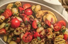 Tangy Grilled Potato Salad