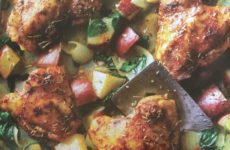 Easy One-Pan Roasted Chicken with Veggies