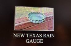 New Texas Rain Gauge!