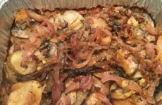 Five layered Potato and Veggie Casserole