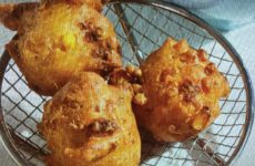 Wonderful Crawfish and Corn Beignets