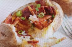 Egg Stuffed Baked Potatoes