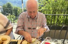 Our lunch today in Gruyere, Love their cheese!