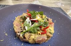 ur meal. I had the tuna tartare along with eggplant and veggies. Sooo good