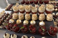 Dinner tonight at hotel. Unbelievable. Amazing desserts!