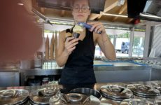 Yummy ice cream. Around $10 for two cones