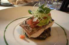 Last dinner. Going home tomorrow.