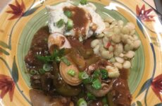 Crockpot Layered Smothered Round Steak