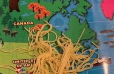 How our weather map has looked this year