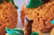 Rice Krispy Treats - Pumpkin style!