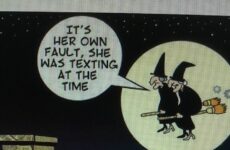 It's her own fault....