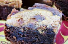 Fudgy Pumpkin Brownies