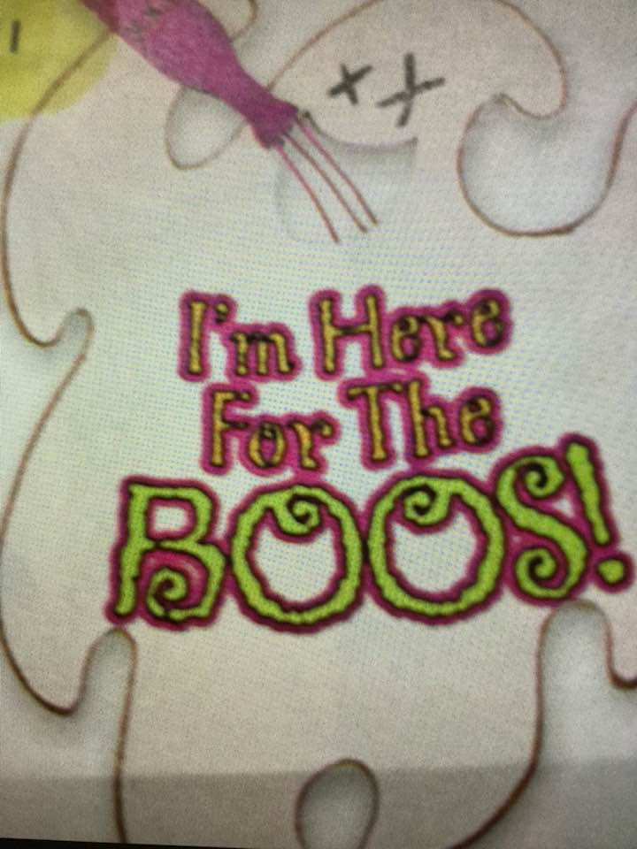 I'm here for the Boos!